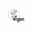 small vegan logo